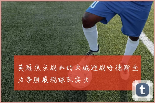 英冠焦点战加的夫城迎战哈德斯全力争胜展现球队实力