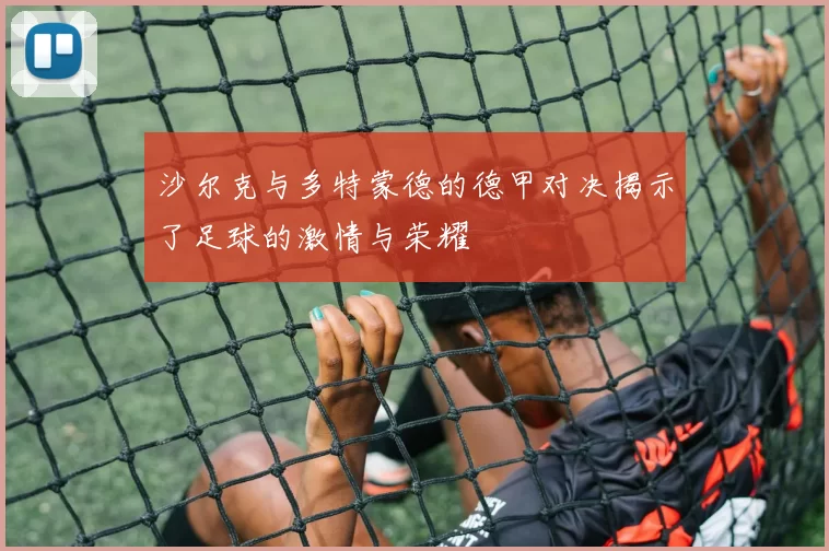 沙尔克与多特蒙德的德甲对决揭示了足球的激情与荣耀